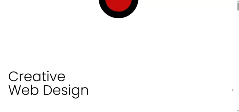 Creative Web Design - Scroll-based website design - Sohrab Design Studio